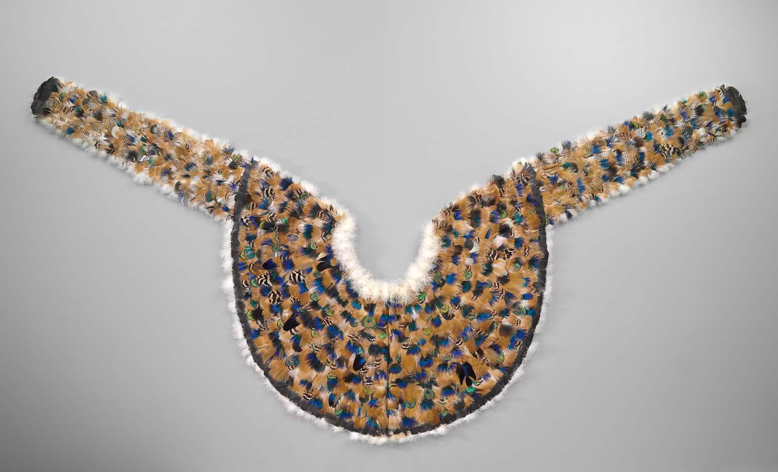 Feather cape