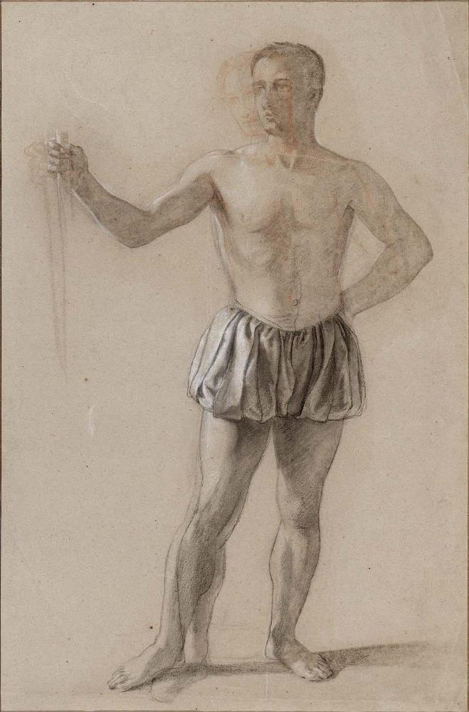 Alonzo de Ojeda (Study for "The Landing of Columbus")