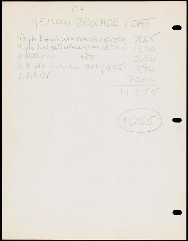 Page from sketch book - Fall 1958 Part 1