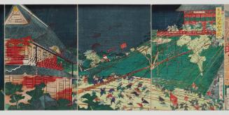 The Battle of Ishiyama Temple in the Taiheiki (Taiheiki Ishiyama kassen)