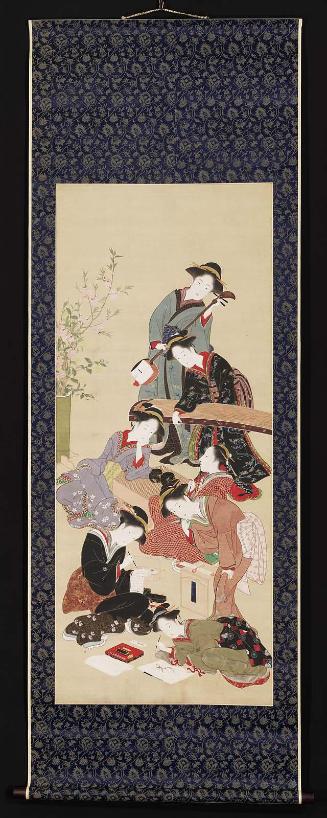 Parody of the Four Accomplishments: Music, Chess, Calligraphy, and Painting