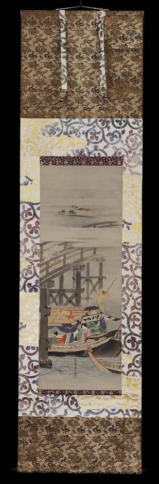 Enjoying the Evening Cool on the Sumida River