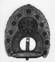 Lattice piece behind figure