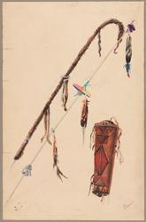 Drawing relating to the "American Indian" series of designs