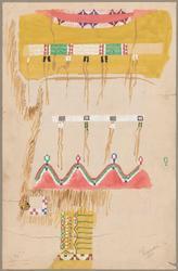 Drawing relating to the "American Indian" series of designs