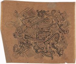 Drawing relating to the "American Indian" series of designs