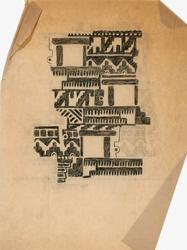 Drawing relating to the "American Indian" series of designs