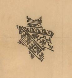 Drawing relating to the "American Indian" series of designs