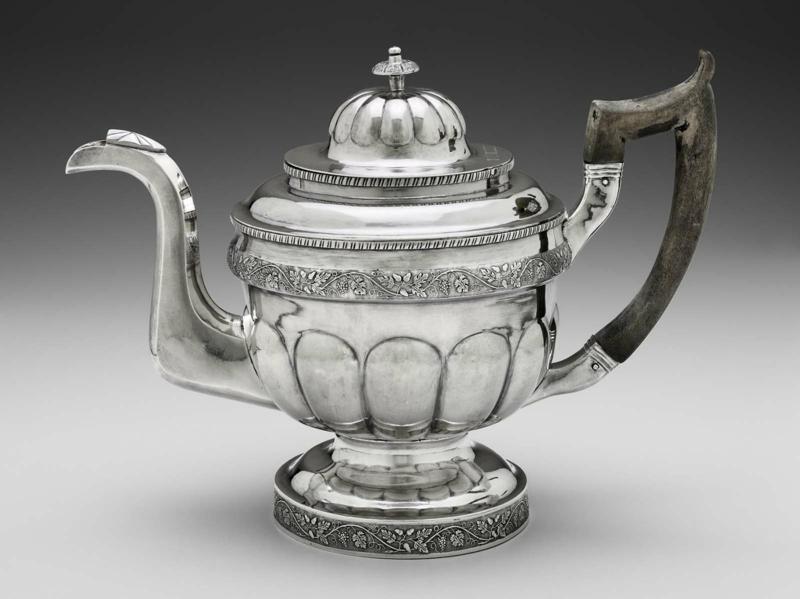 Teapot (part of a four-piece tea service)