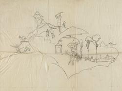 Drawing relating to the "Playgrounds of the World" series of  designs