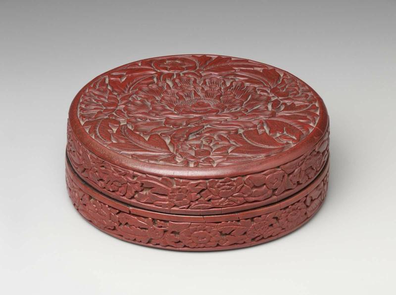 Circular box and cover