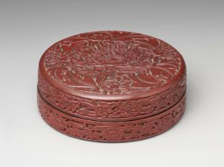 Circular box and cover