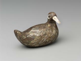 Duck-form container