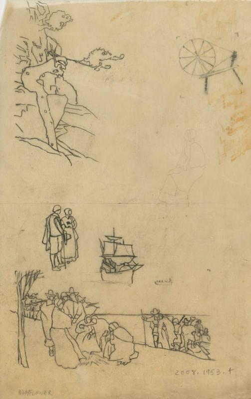 Drawing relating to the "Early American" series of designs