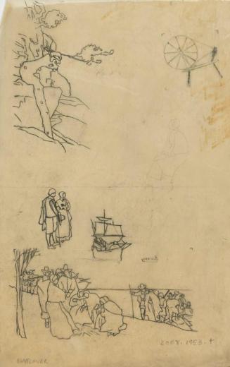 Drawing relating to the "Early American" series of designs