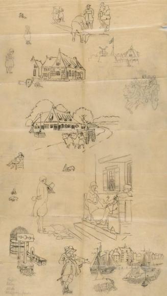 Drawing relating to the "Early American" series of designs