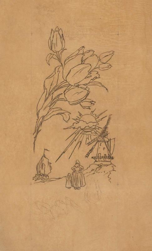 Drawing relating to the "Early American" series of designs