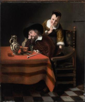 Sleeping Man Having his Pockets Picked