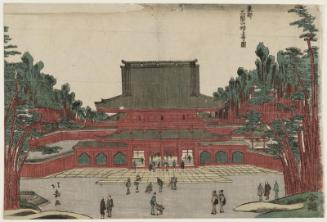 San'enzan Zôjô-ji Temple (San'enzan Zôjô-ji zu), from the series The Eastern Capital (Tôto)