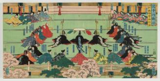 The Thirty-six Poetic Immortals (Sanjûrokkasen): Etiquette for a Poetry Meeting (Waka onkai osahô)