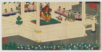 A Nô Performance for the Lord of Kamakura (Kamakura dono on-Nô kôgyô no zu)