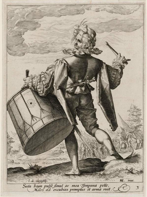 Drummer (Plate Three)