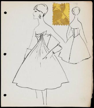 Page from sketch book - Fall 1958 Part 1