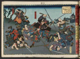 Act XI of the Play A Board Game of the Road to Iga Pass (Igagoe dôchû sugoroku jûichi)
