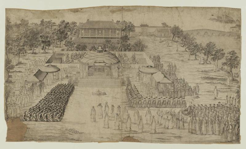 A Victory Banquet Given by the Emperor for the Distinguished Officers and Soldiers ([L'Empereur] Offre Un Banquet de Victoire aux Officiers et Soldats qui Se Sont Distingués)