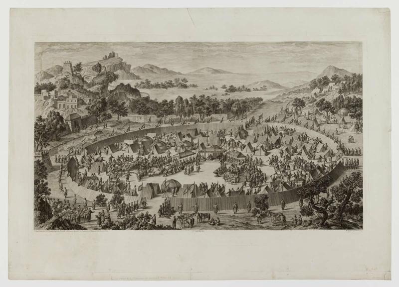 The Leader of the Us (Turfan) Surrenders His City (Le Chef d'Us [Turfan] Se Soumet Avec sa Ville)