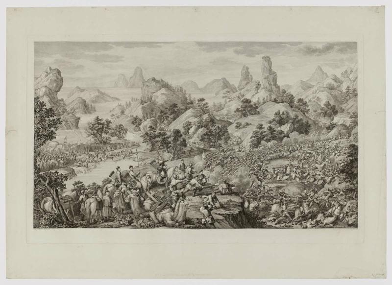 The Lifting of the Siege of the Black River (Khara-Usu) (La Levée du Siège de la Rivière Noire [Khara-Usu])