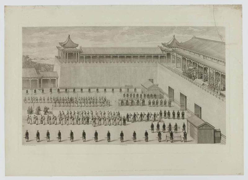 The Emperor is Presented with Prisoners from the Pacification of the Muslim Tribes (On Offre [A L'Empereur] Les Prisonniers [Faits Lors] De La Pacification Des Tribus Musulmanes)