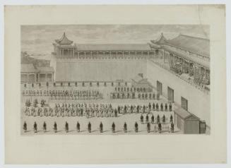 The Emperor is Presented with Prisoners from the Pacification of the Muslim Tribes (On Offre [A L'Empereur] Les Prisonniers [Faits Lors] De La Pacification Des Tribus Musulmanes)