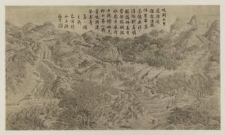 The Battle of Jijipu, described in verse by the Emperor Qianlong, 1789 (1788)