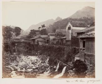 View in the Town of Nagasaki