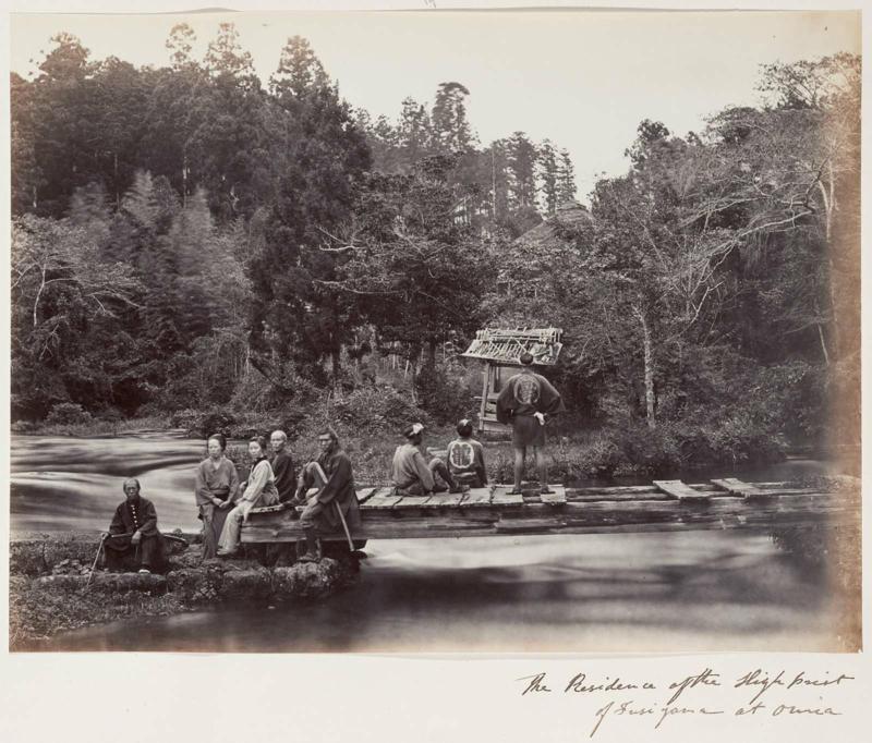 The Residence of the High Priest of Fusiyama at Omia