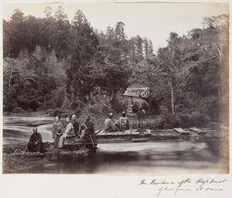 The Residence of the High Priest of Fusiyama at Omia