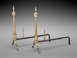 Pair of andirons