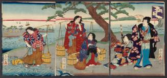 Genji and the Sea View at Suma (Genji Suma kaibô)
