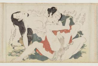 Abalone Diver and Lover, from an untitled erotic series