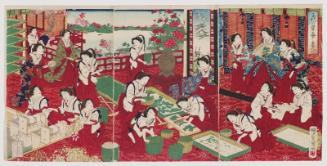 Raising Silk Worms for a Thousand Ages of Prosperity (Chiyo no sakae kaiko no yashinai)