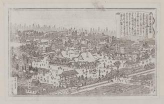 The Tenman Shrine in Osaka (Naniwa Tenman seibyô zu)