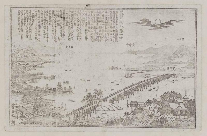 Eight Fine Views of Lake Biwa in a Single Panorama (Biwako hasshô ichibô)