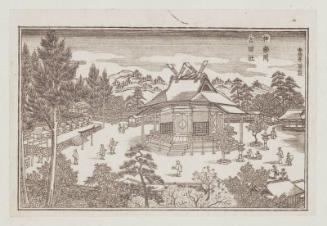 Yoshida Shrine at Kaguraoka (Kaguraoka Yoshida sha)