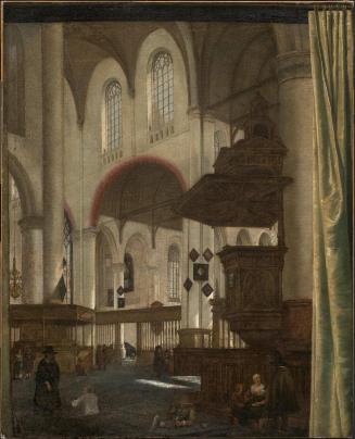 Interior of the Oude Kerk, Delft