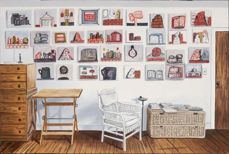 Philip Guston's Room