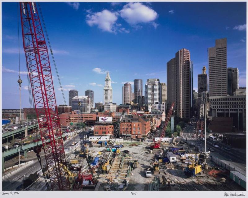 Construction at Haymarket, from "Portfolio I: The Big Dig"