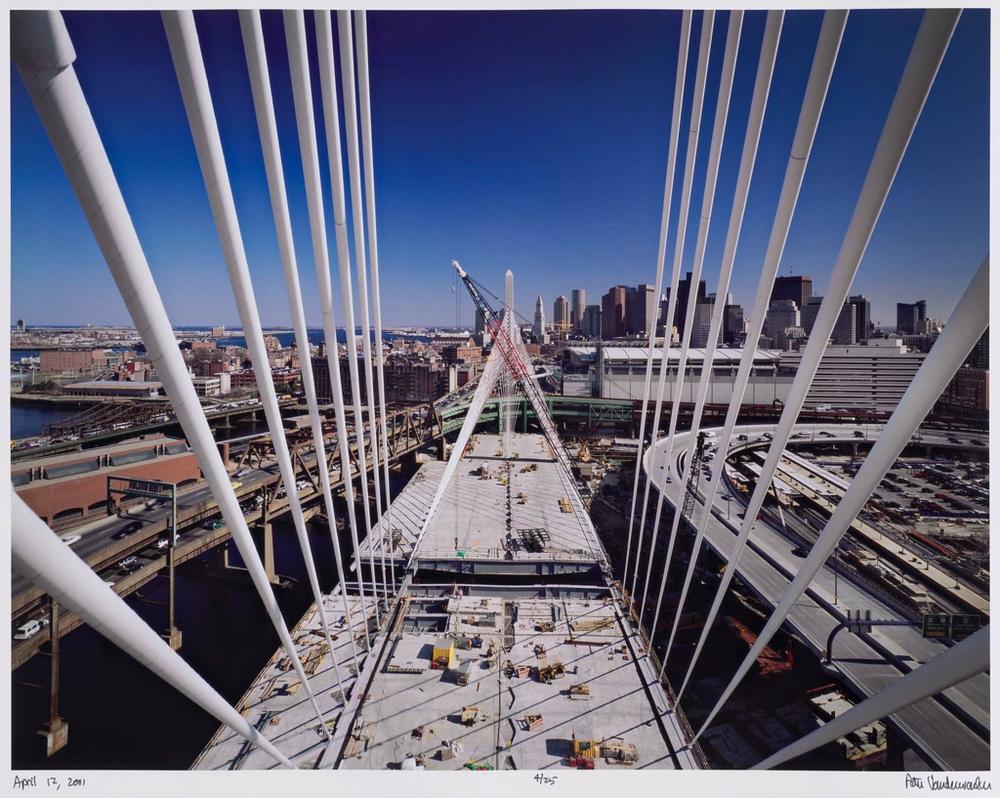 Leonard Zakim Bridge, from "Portfolio I: The Big Dig"