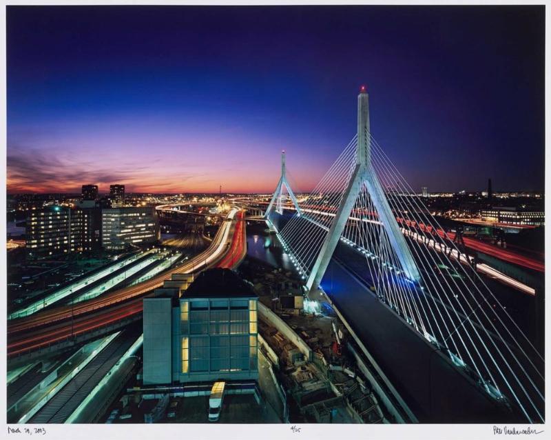 Leonard P. Zakim Bridge, from "Portfolio I: The Big Dig"