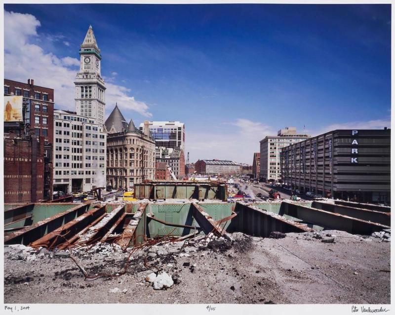 Demolition, Central Artery, from "Portfolio I: The Big Dig"